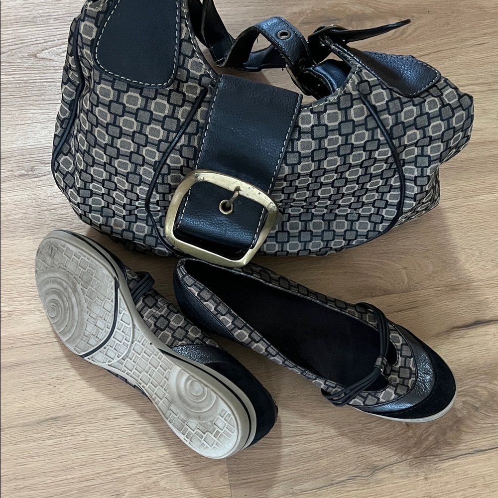Nine West Ballet Flats - Classic Neutral Style with Matching Nine West bag